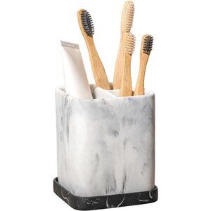 Toothbrush Holder, Countertop Toothbrush Toothpaste Makeup Brush Razor Holder